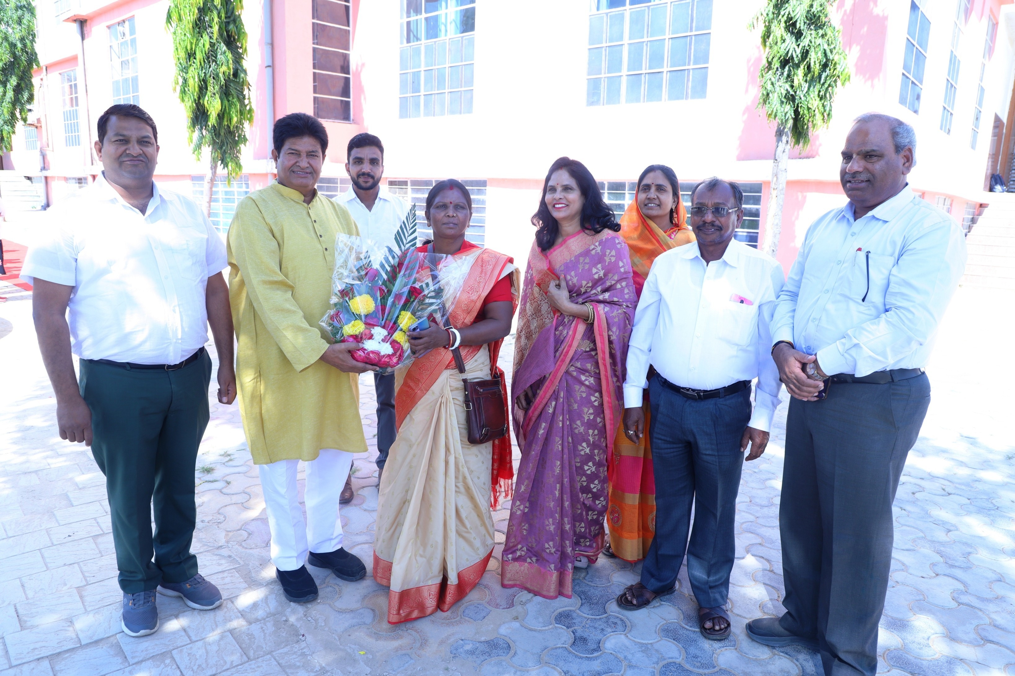 Welcome and Felicitation Ceremony of Lady Tarzan Padmashree Jamuna Tudu at MJF, Chomu
