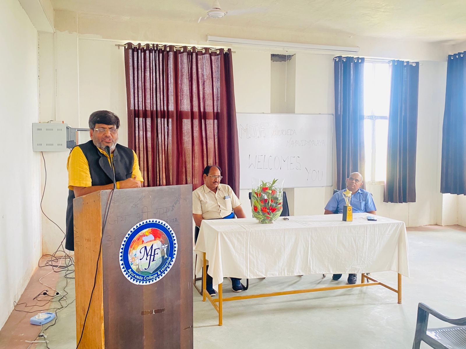 Guest Lecture delivered by Prof. Rajesh Bhardwaj , DSRRAU  on  dated  17 August 2023 at  MJFACH